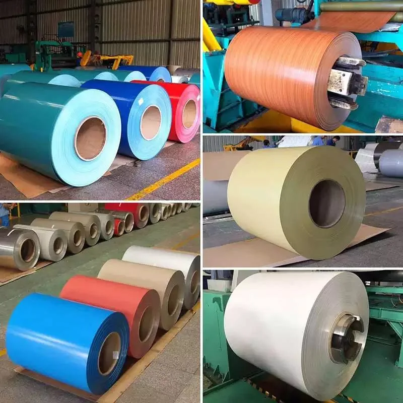 Steel Coil Factory ASTM Z60g Z100 1250mm Width PPGI Galvanized Steel Coil Prepainted Steel Strip China PPGL Steel